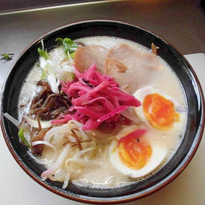 我家の昼食ラーメン